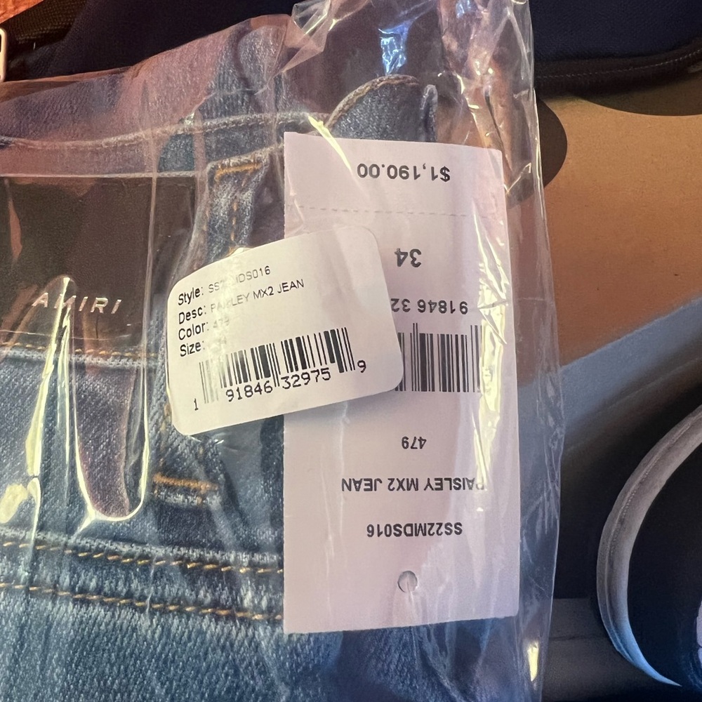 Brand New Amiri Jeans Size 34